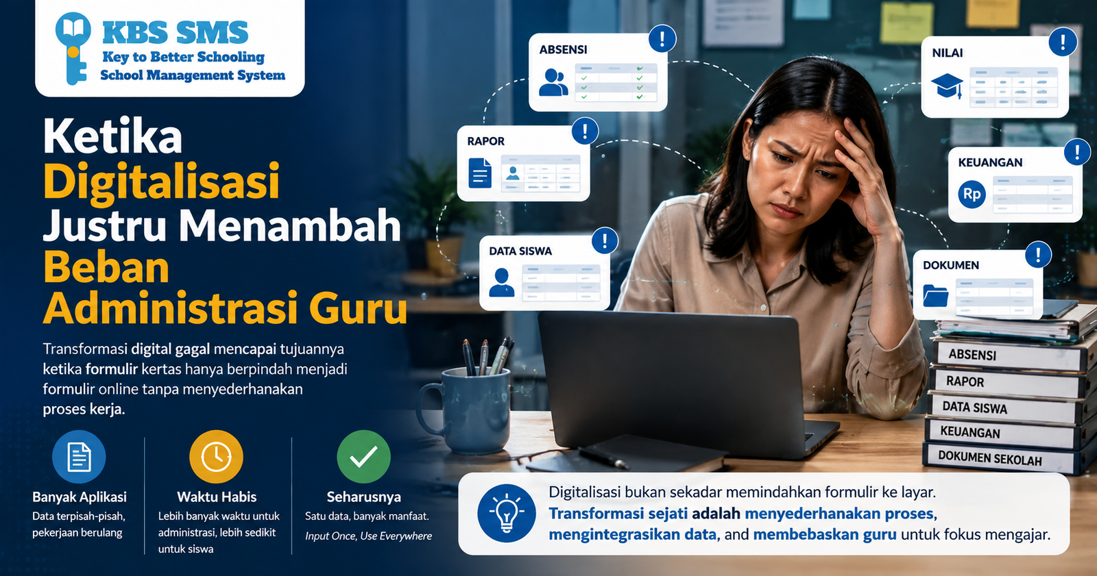 Ketika Digitalisasi Justru Menambah Beban Administrasi Guru